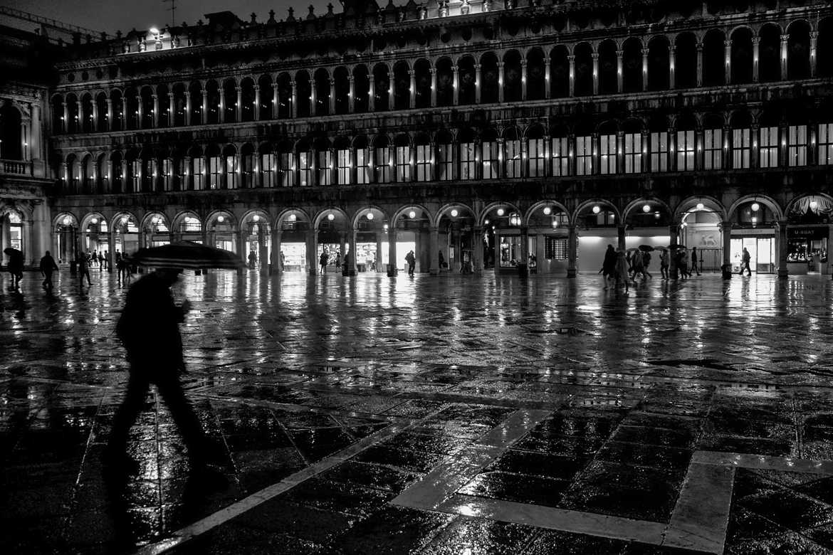 pluie à Venise