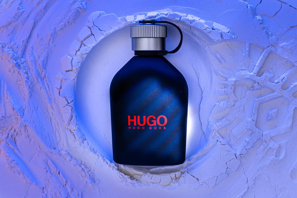 Hugo Boss on the moon