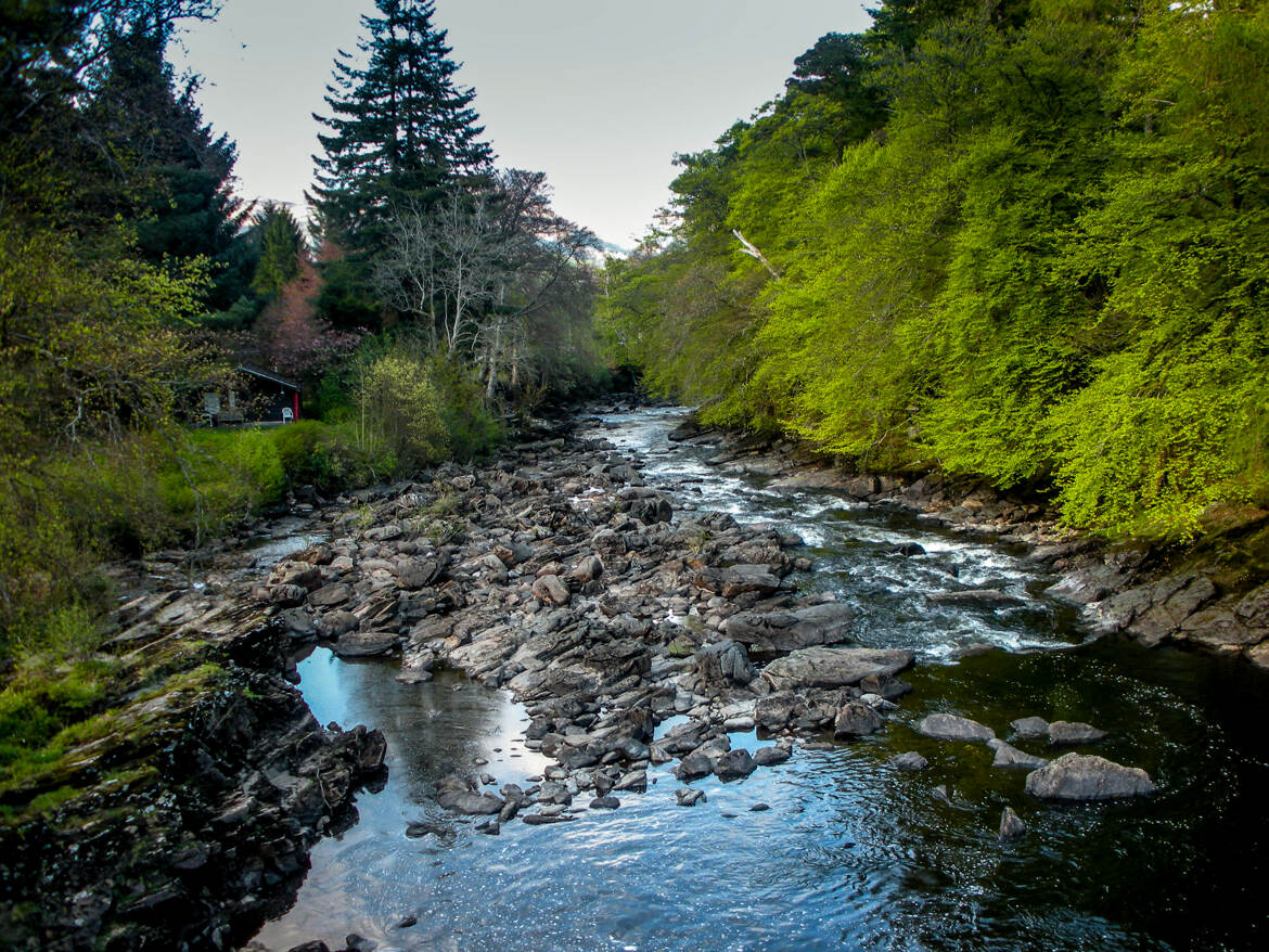 Superbe au fil de l'eau.