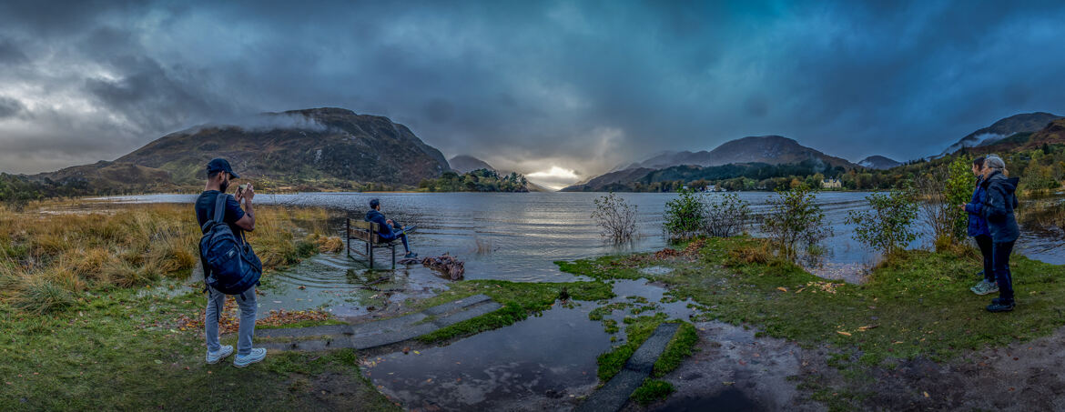 Loch Shiel (Ecosse) connu aussi sous le nom de lac Poudlard