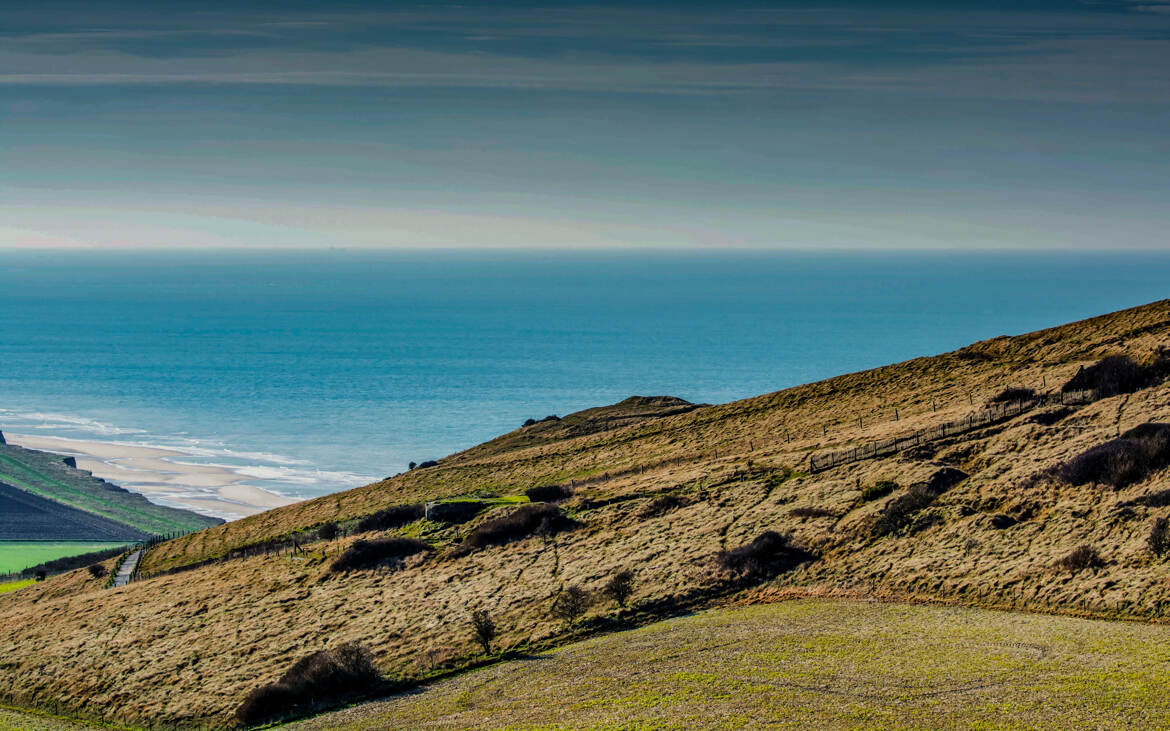 Sur les Pentes du cap Blanc-Nez