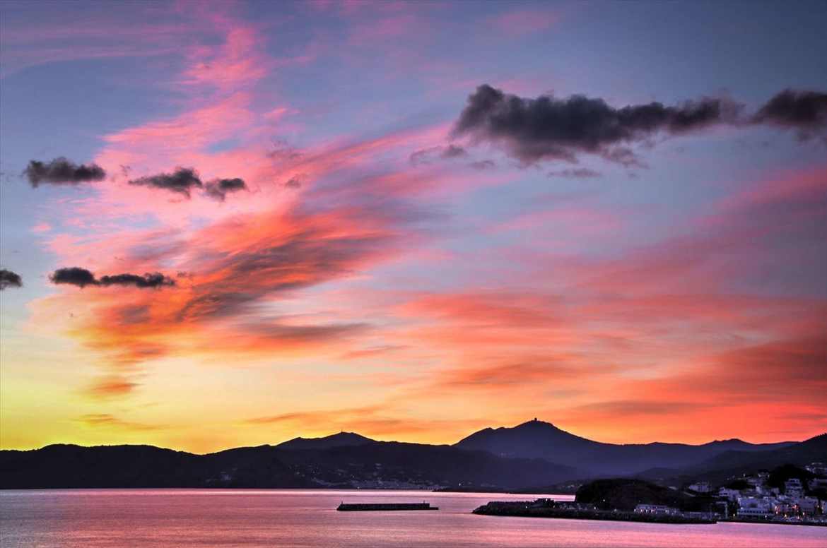 Lever de soleil sur la Costa Brava