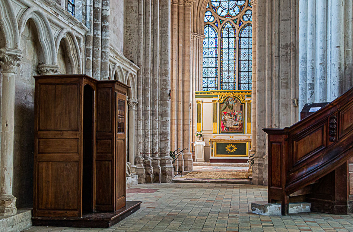 confessional Eglise St-Sulpice de Favièresy