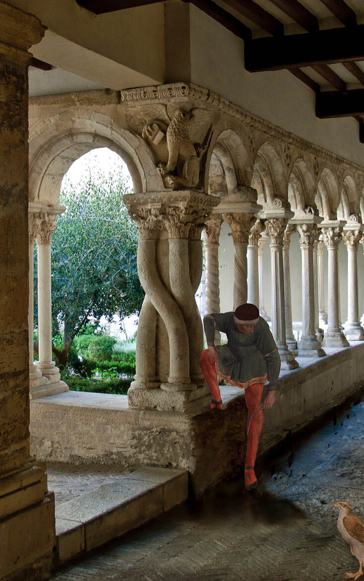 Echappé d'une tapisserie