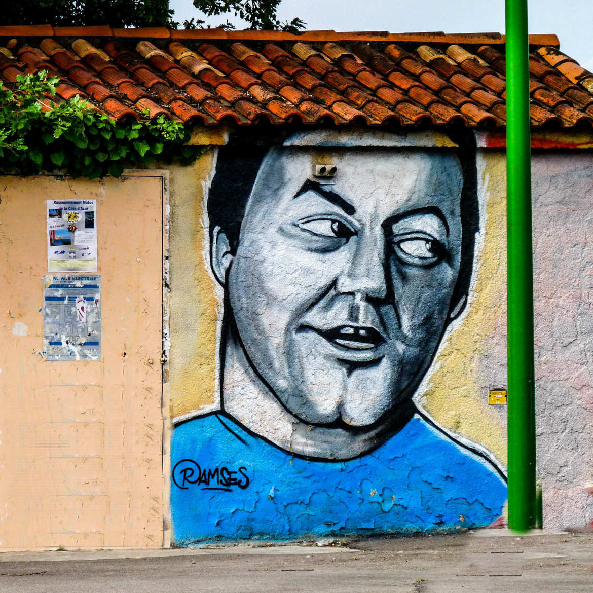 Coluche à Opio