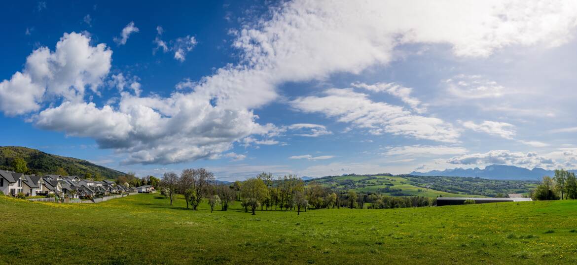 Lotissement avec jolie vue