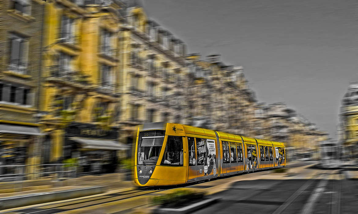 le tramway jaune
