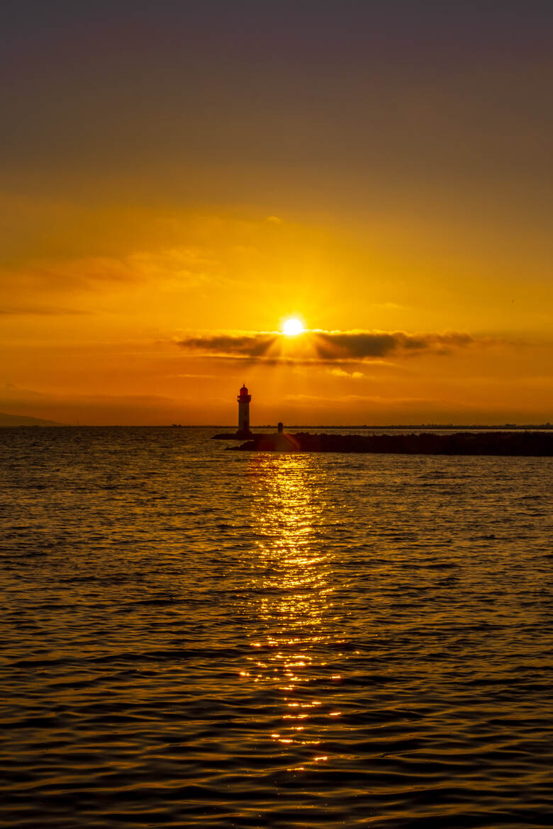 Un matin au phare des Onglous