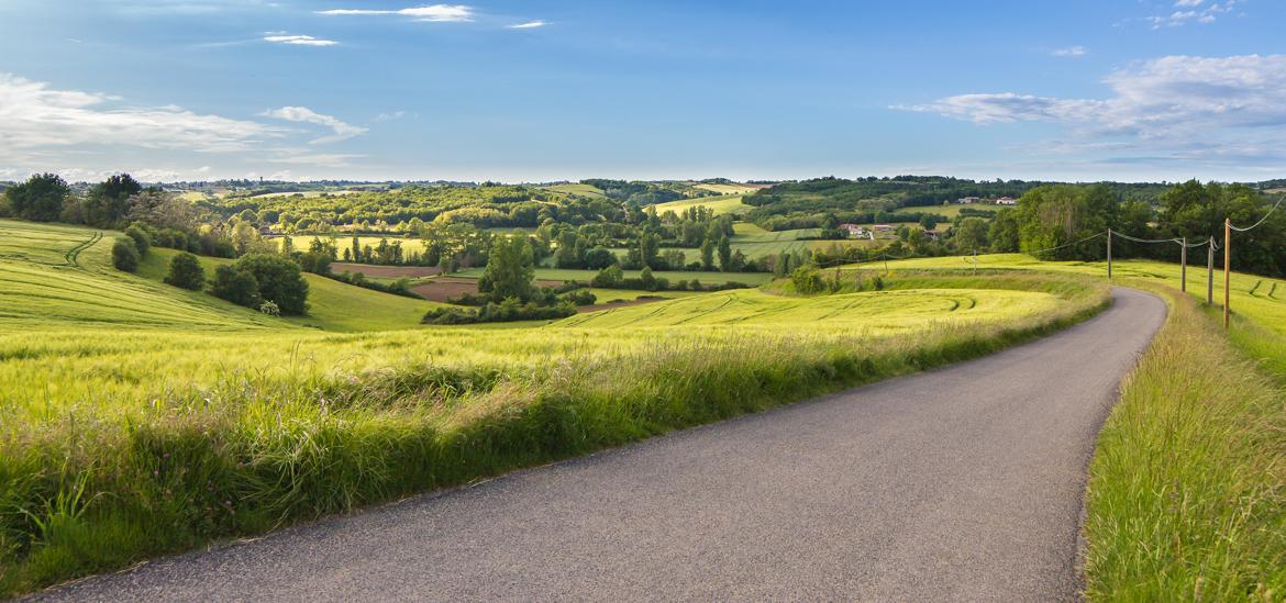 route vers le printemps