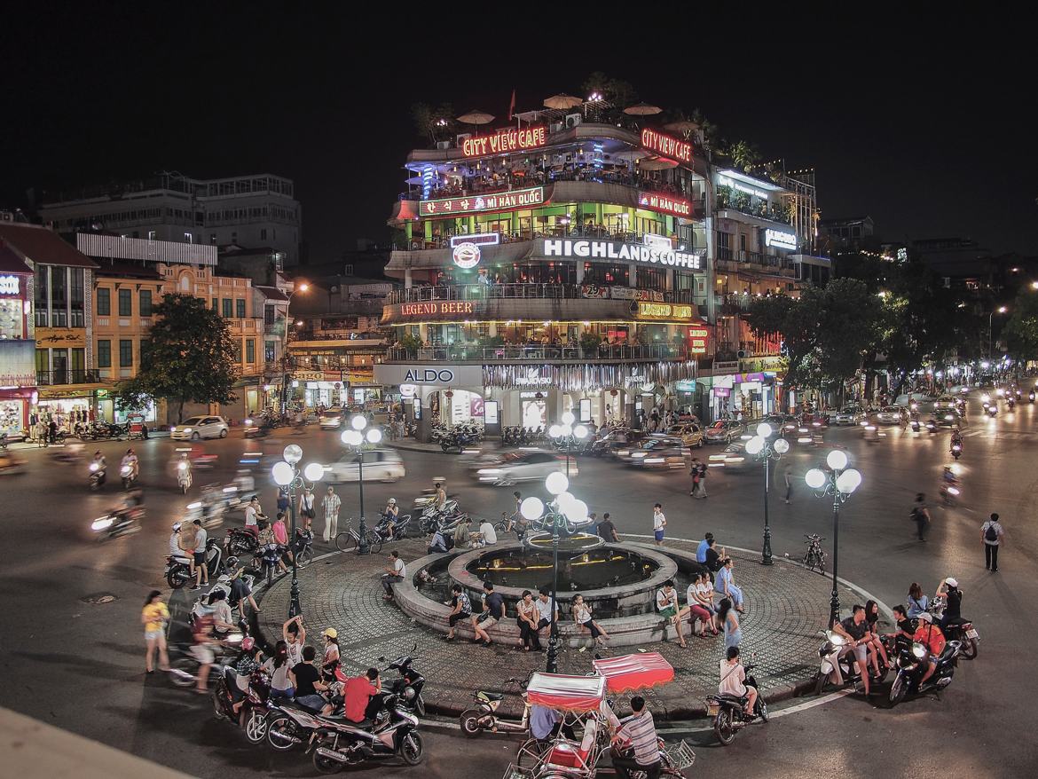 Hanoi at night