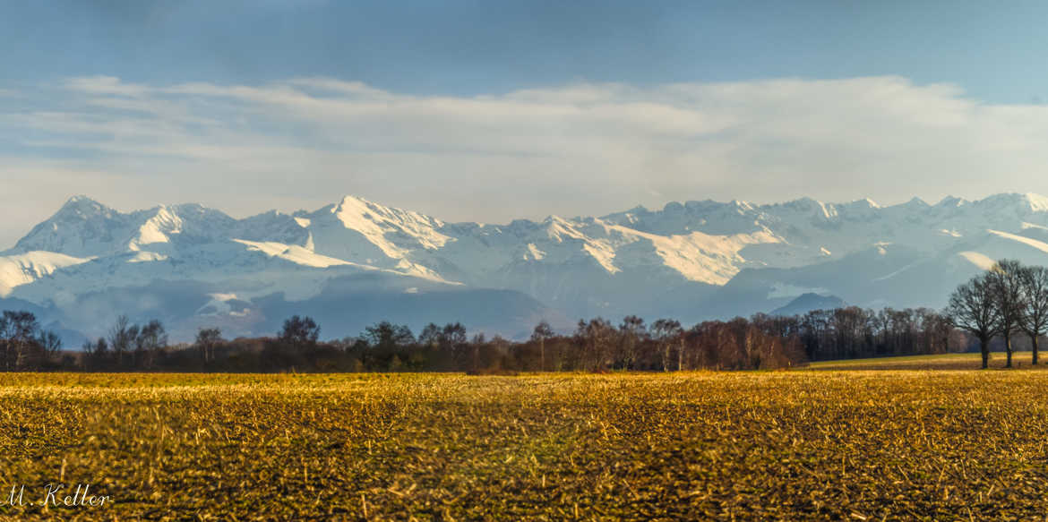 hautes pyrénées en HDR