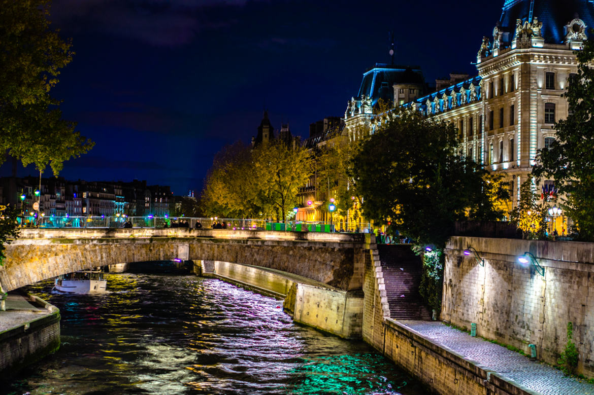 Paris by night en couleur