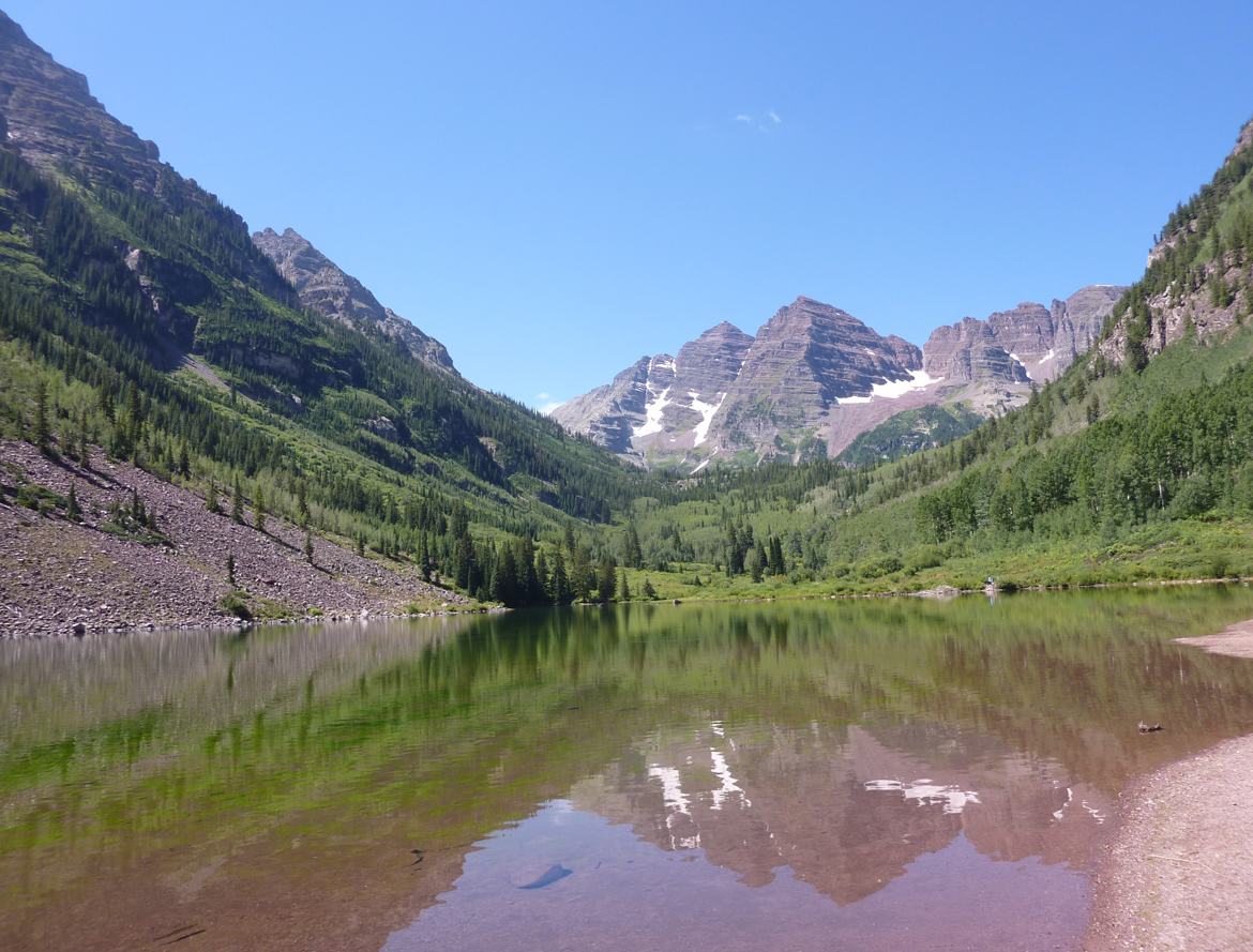 Le lac de Maroon Bell