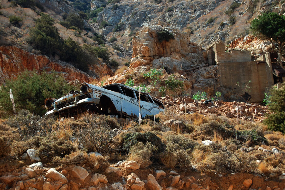 Epave sur l'ile de Syfnos