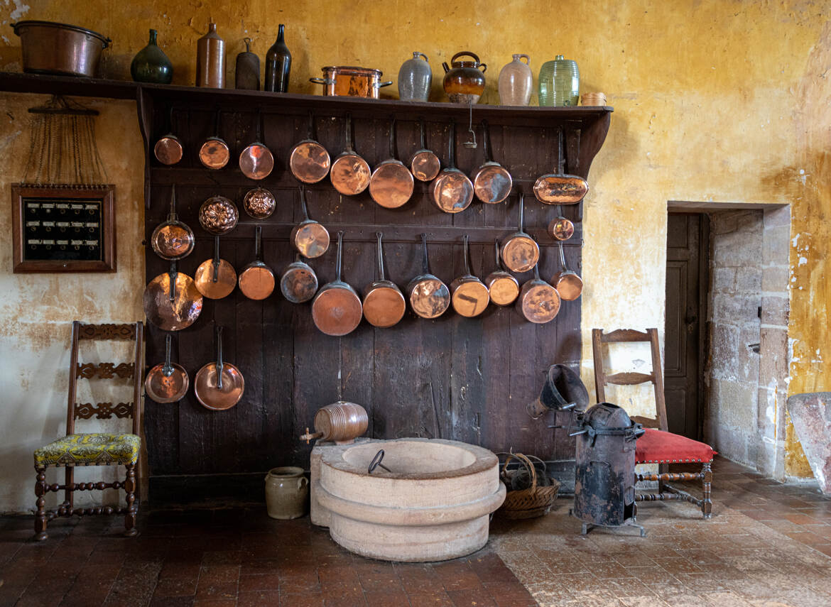 Cuisine du chateau de Cormatin