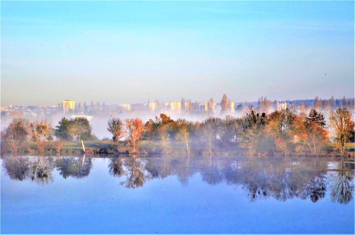 ile dand le brouillard