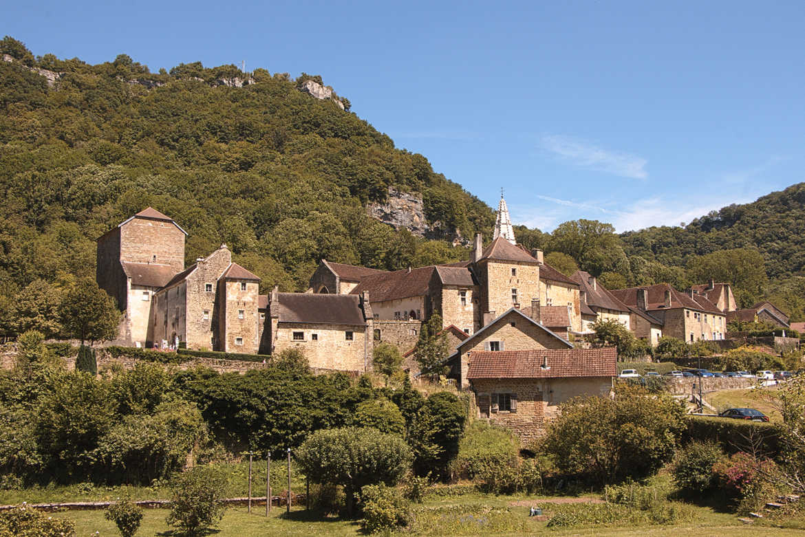 Village de Baume les Messieurs (Jura)