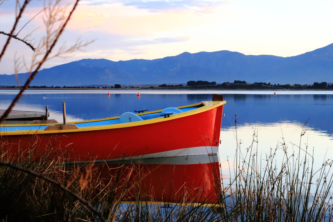 Le lac de Villeneuve de la Raho