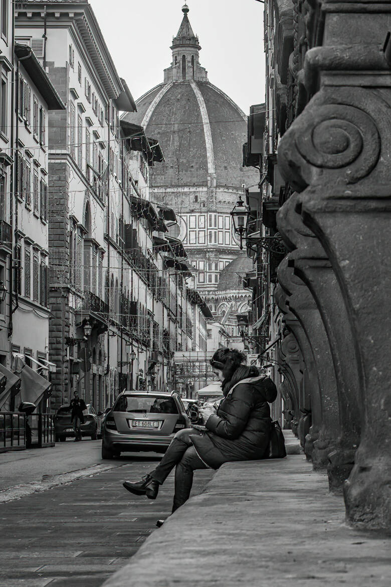 Dans les rues de Florence