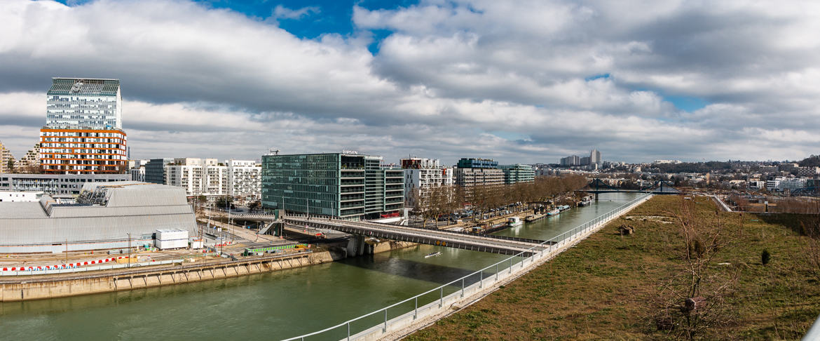 Vue sur la tour horizons de Jean Nouvel