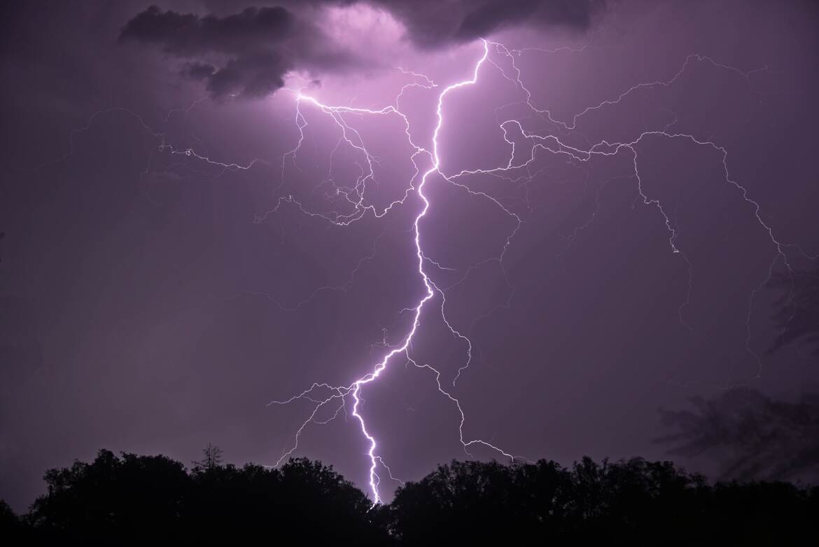 Orage porteur d'espoir