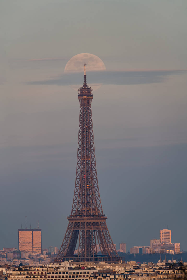 Super lune du jour