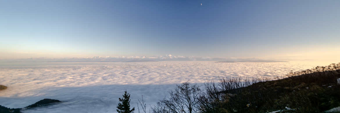 Mont-blanc vu du Jura (1)