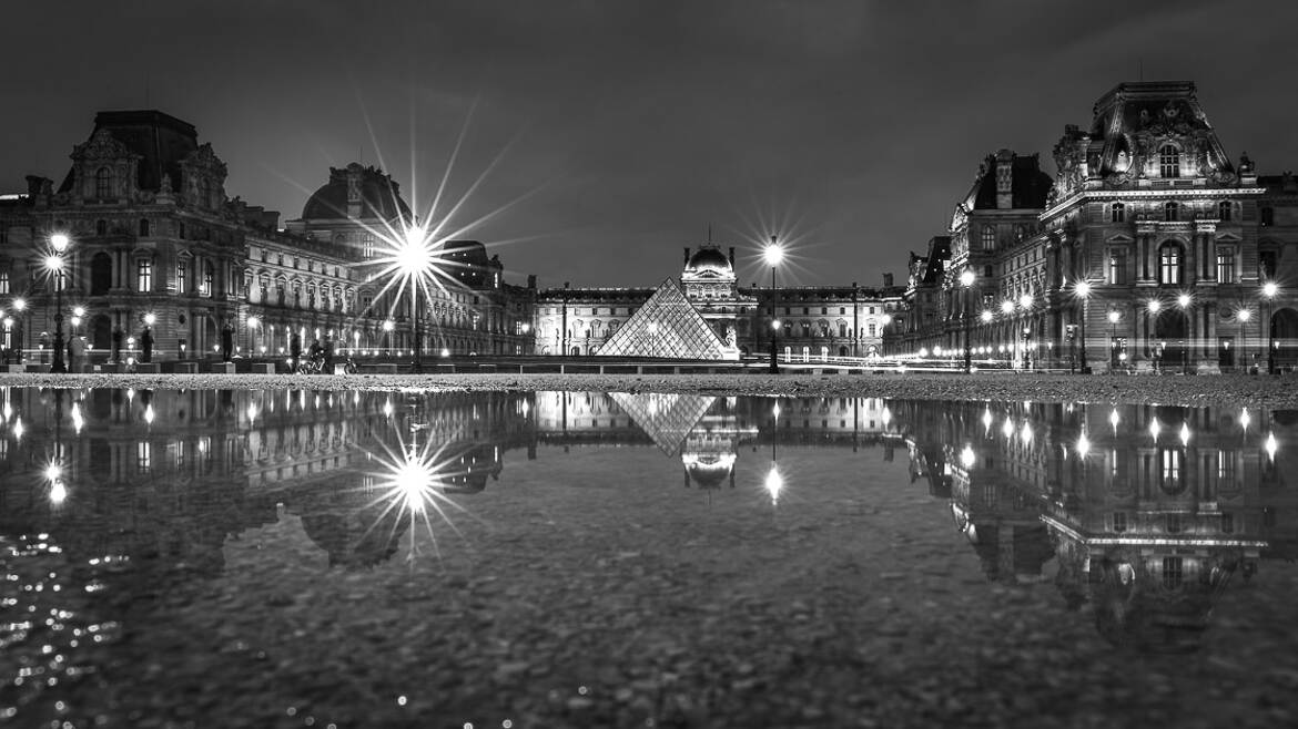 Les reflets du Louvre