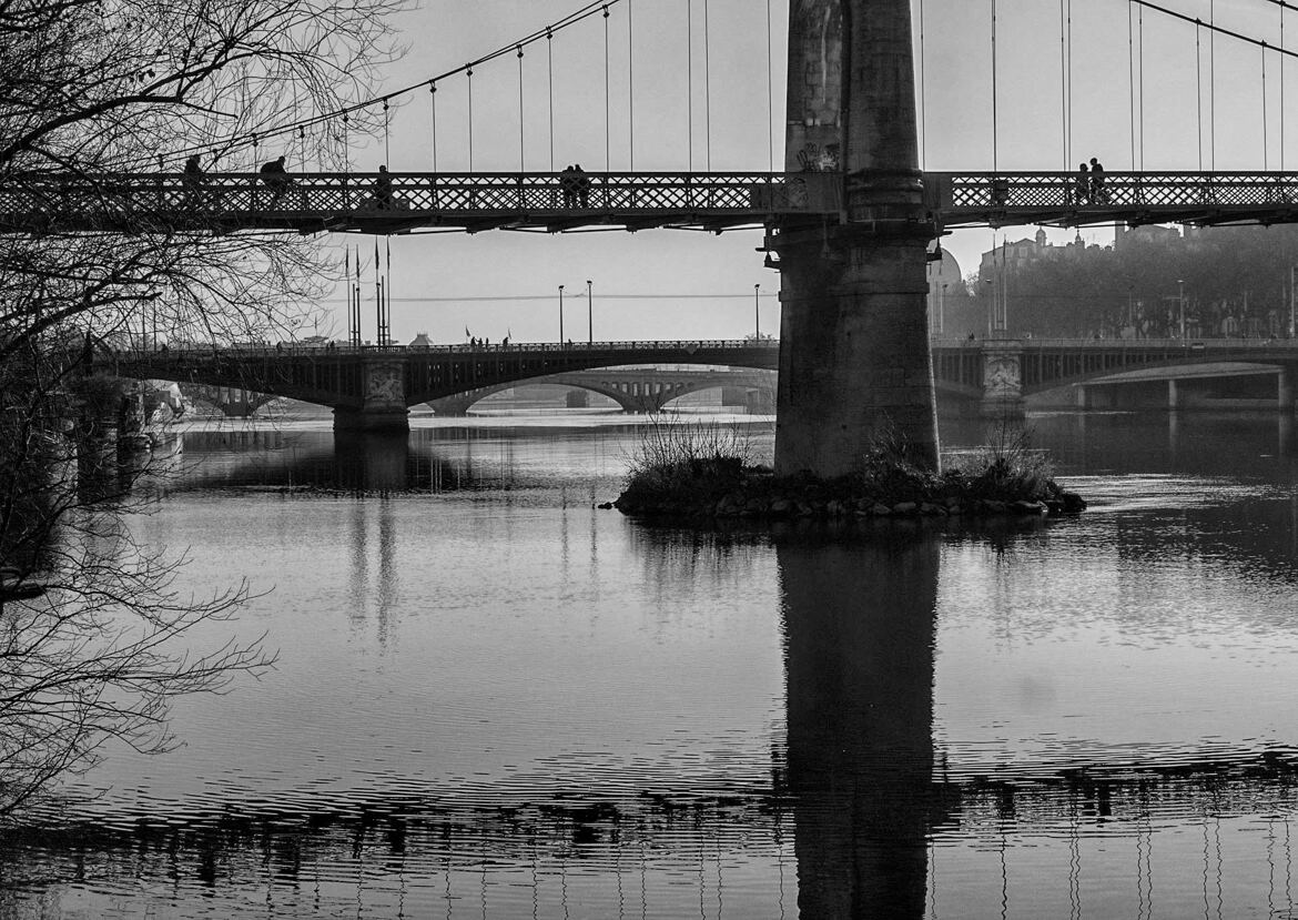 Sous les ponts de Lyon