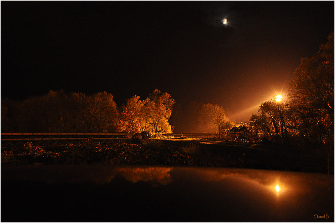 En campagne la nuit