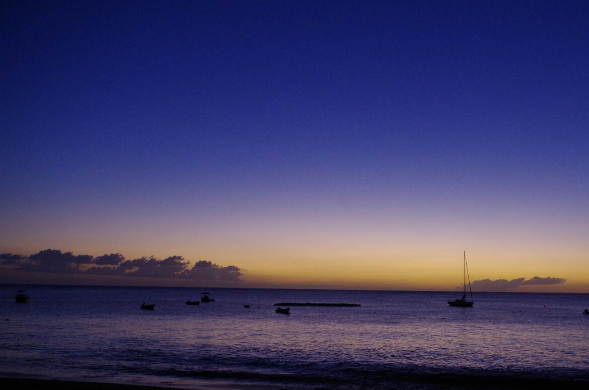 Crépuscule martiniquais