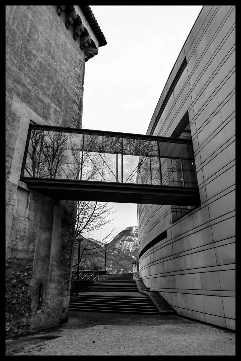 passerelle du musée