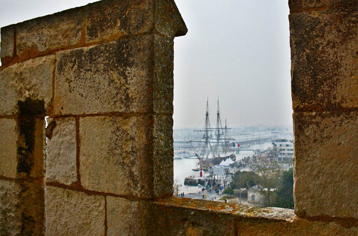 Vue depuis un créneau