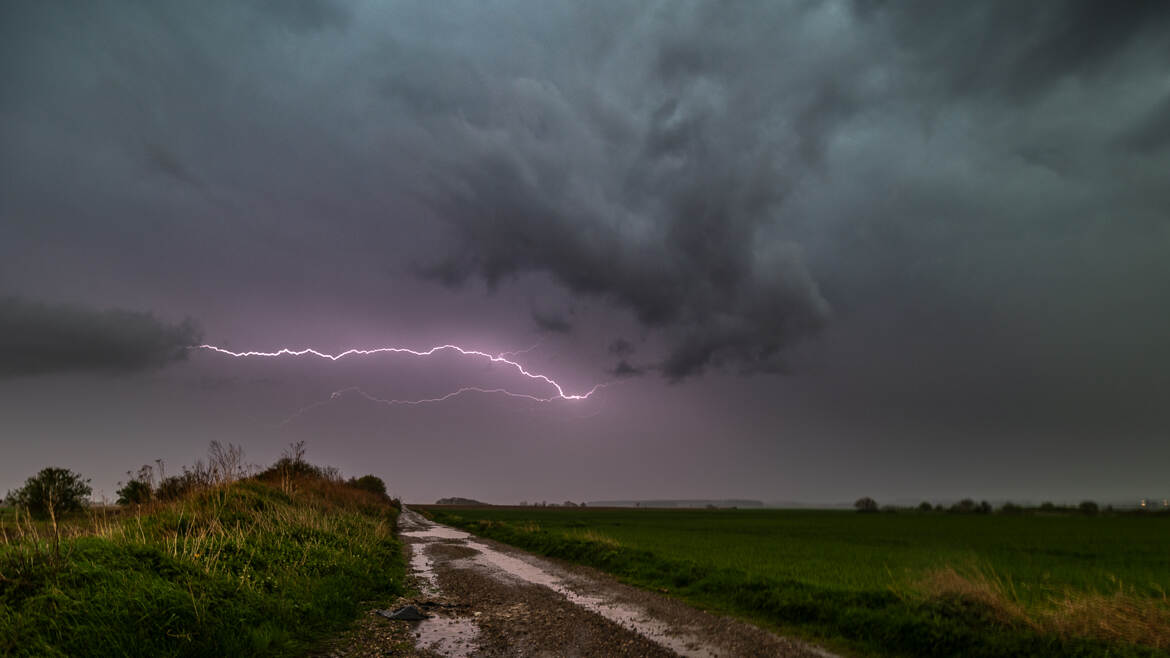 l'orage ...