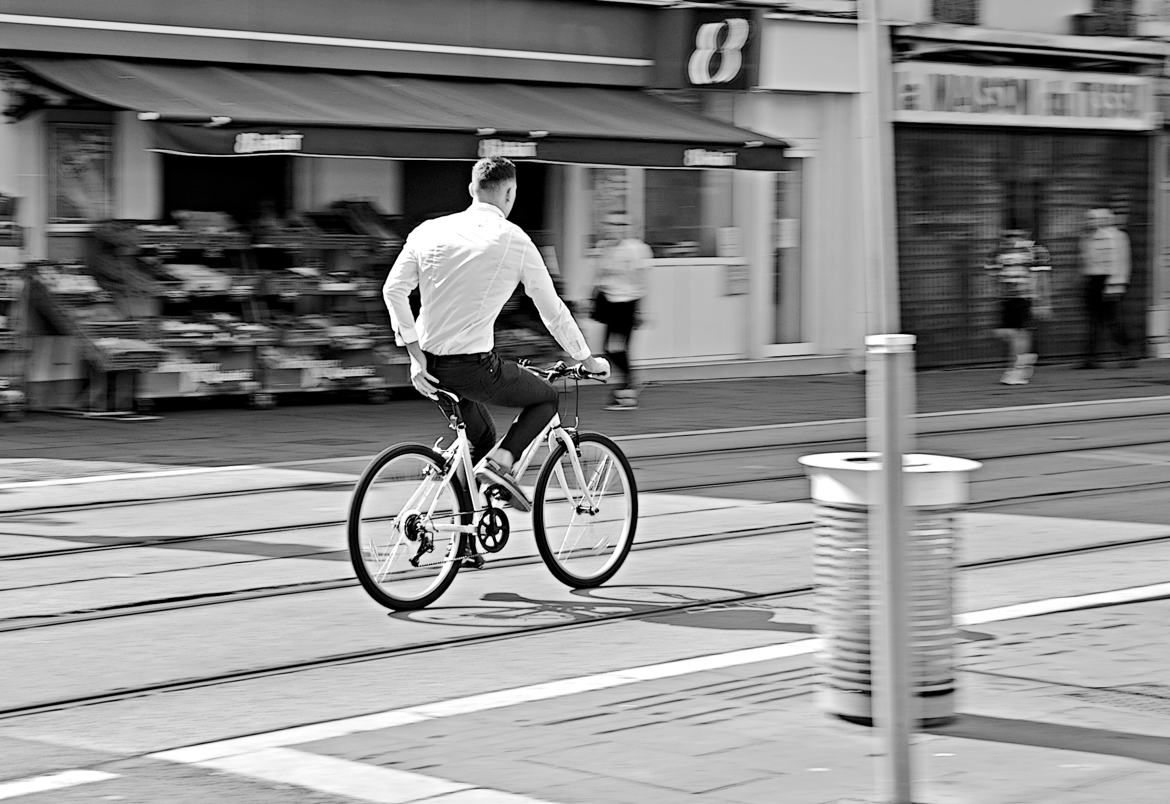 Cycliste.