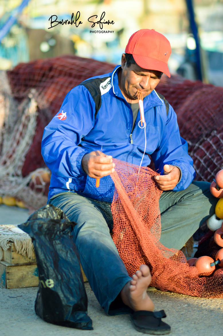 Le pécheur et son filet