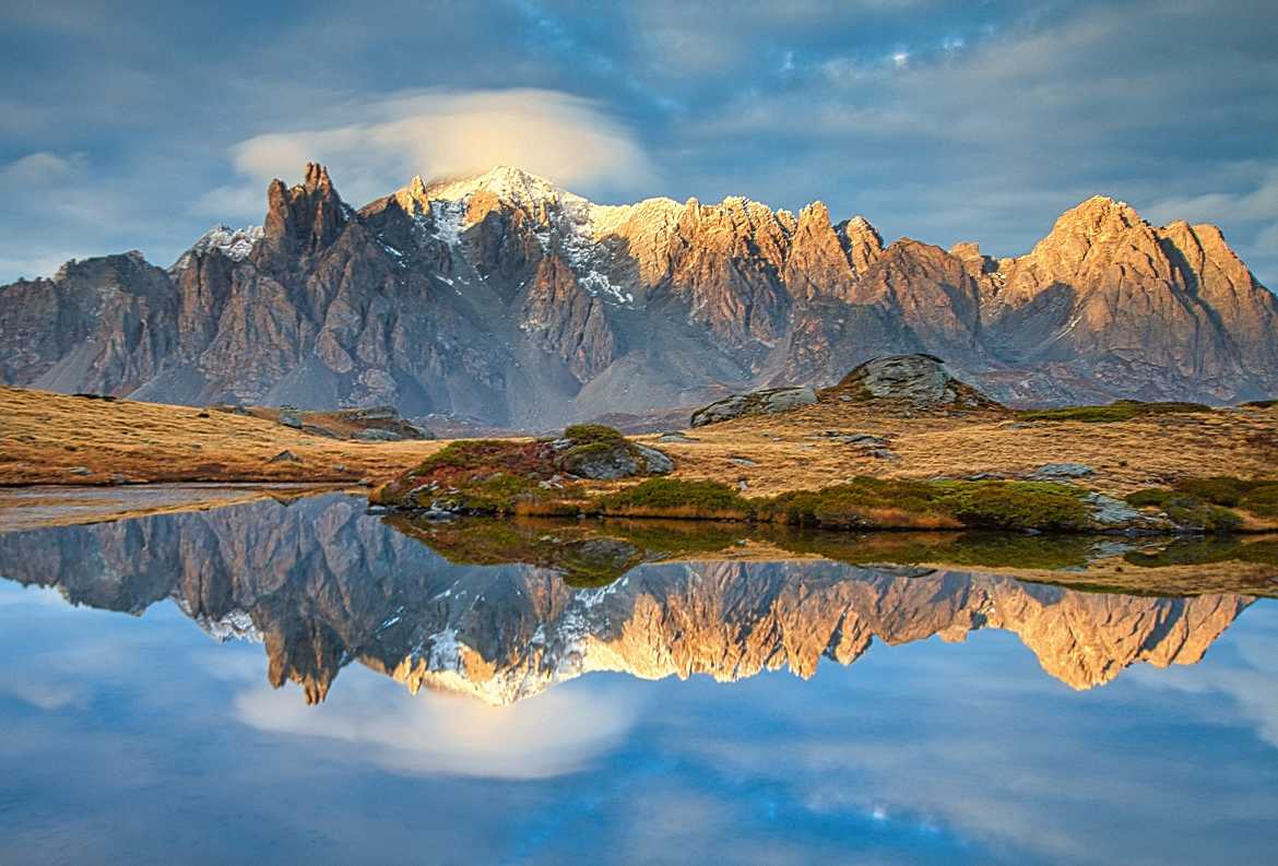 Lever de soleil en Haute Clarée