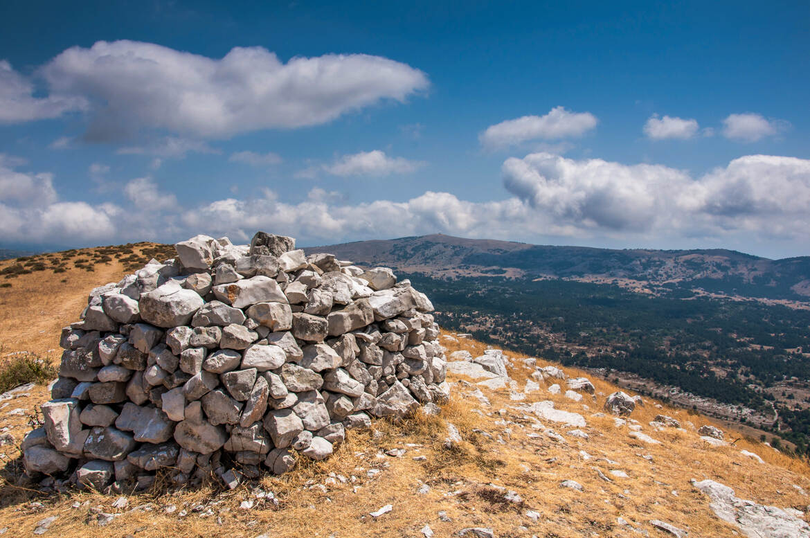 Découverte d'une Borie