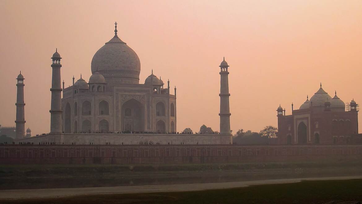 Petit matin à Agra