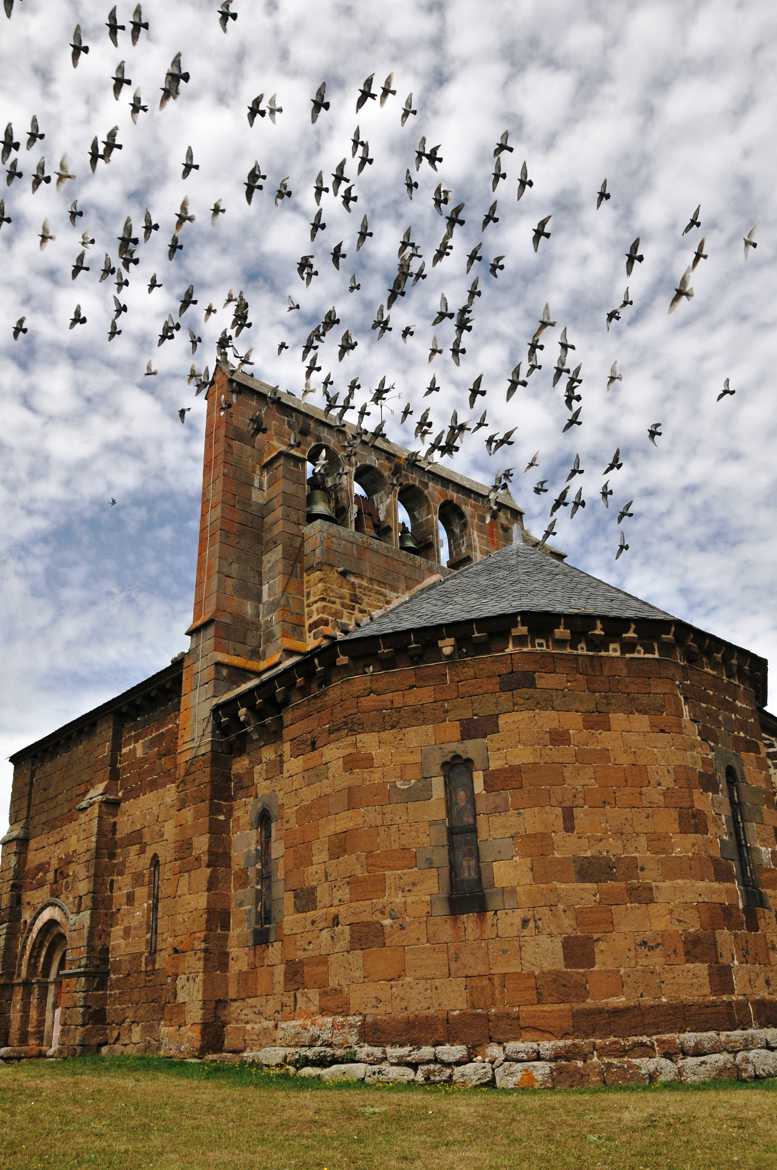 Eglise de Andelat ( Cantal )