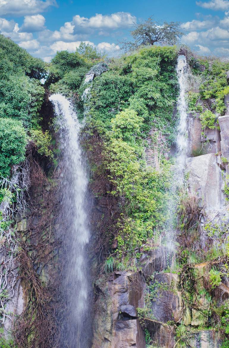 la cascade du jardin extraordinaire