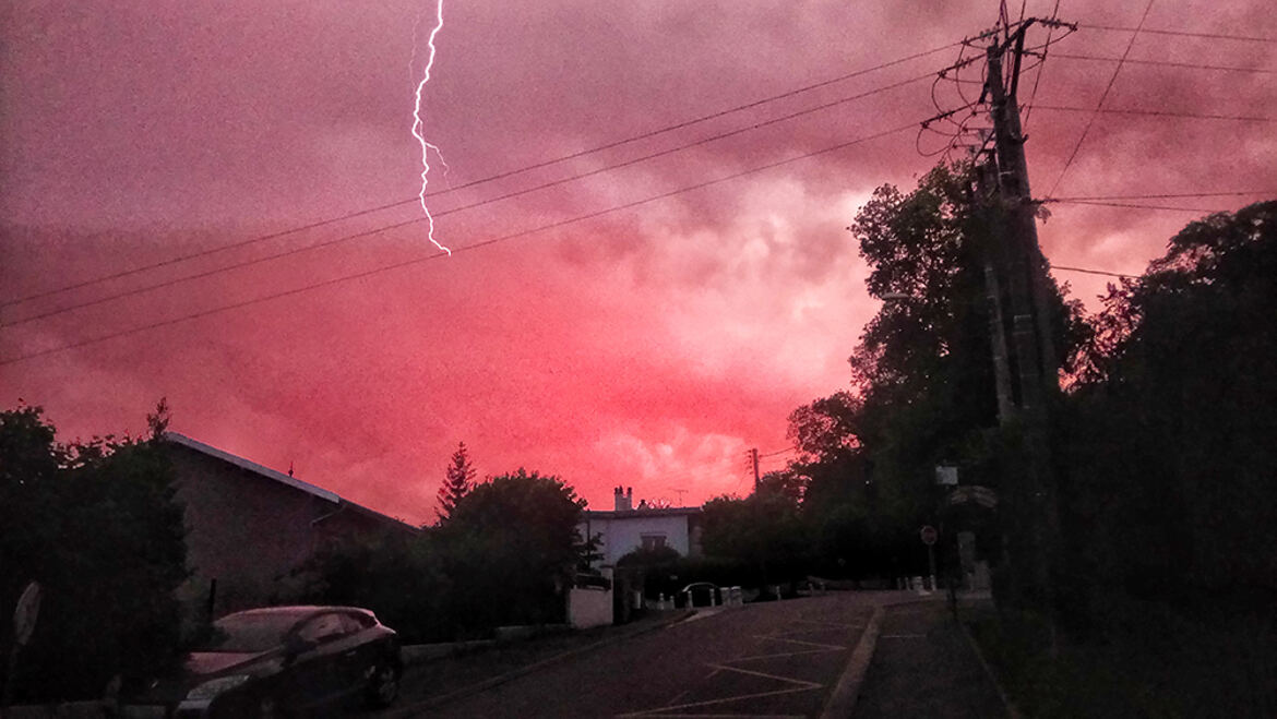 quand un coucher de soleil fait boum