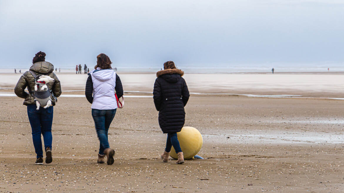 ''J'veux courir sur la plage !''