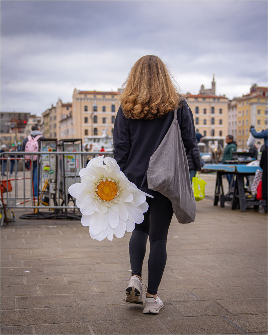 La fille à la fleur ..