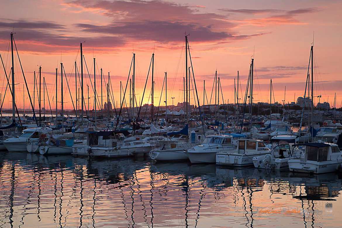 coucher de soleil La Grande Motte