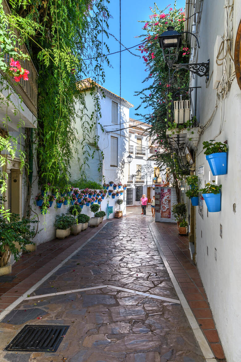 Marbella, old town, ruelle 4