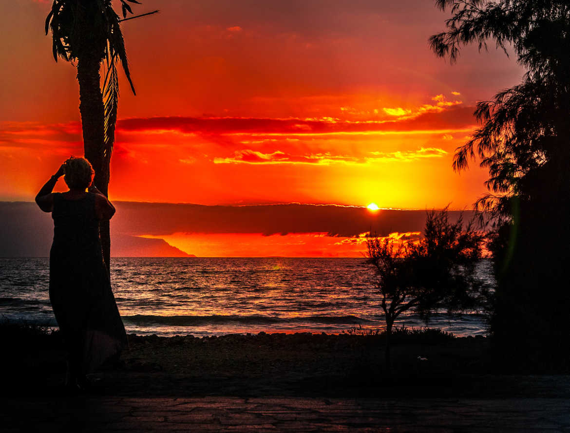 Coucher sur Ténérife