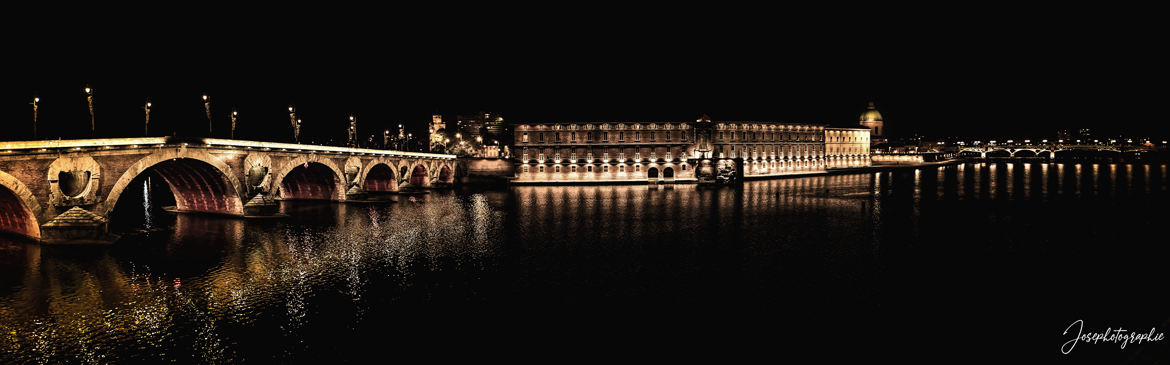 Un soir d'automne à Toulouse.