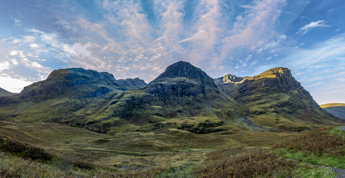 Three sisters of Glencoe (Ecosse)