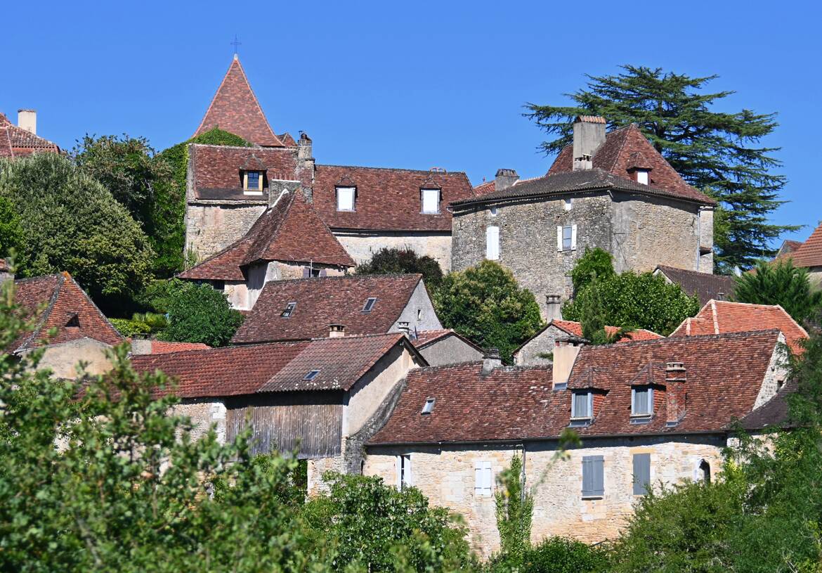 Village traditionnel du Périgord vert